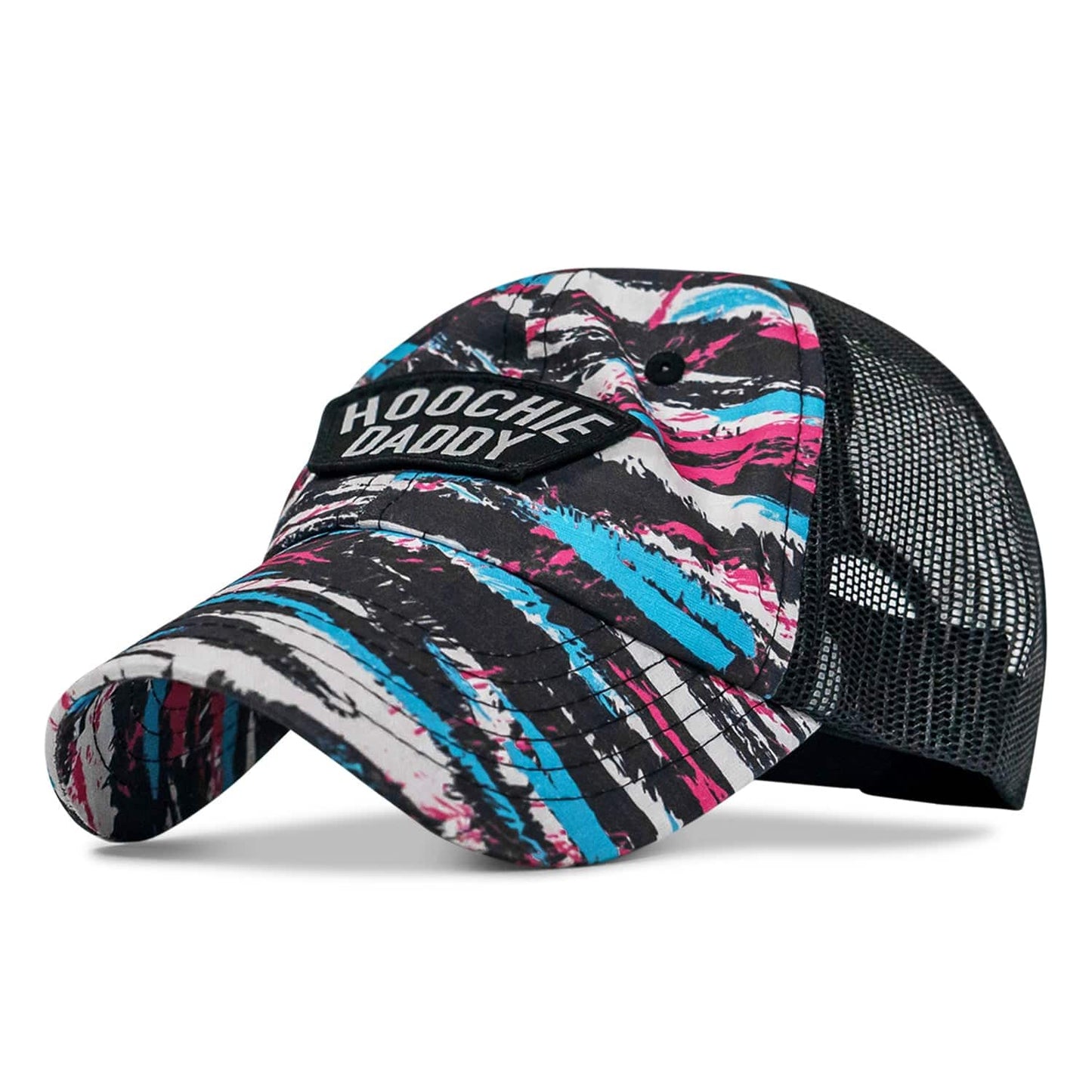 Hoochie Daddy Arched Patch Tactical Ripstop Mesh Snapback Hat