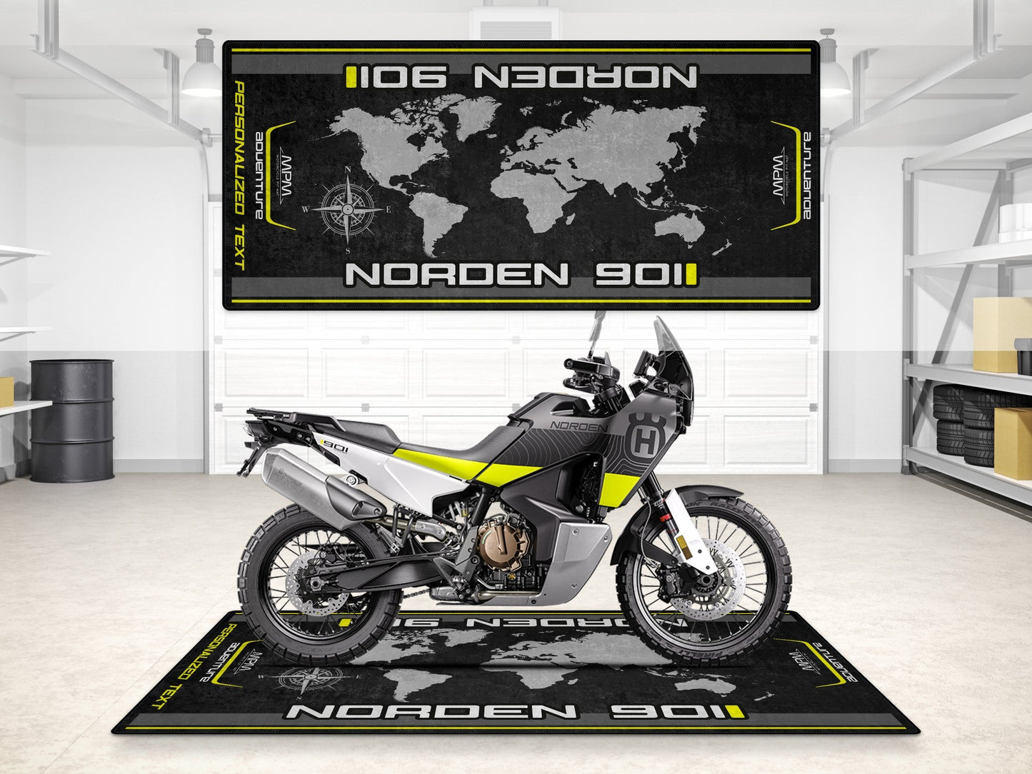 MPM Motorcycle Mat for Husqvarna NORDEN 901 - MM7294