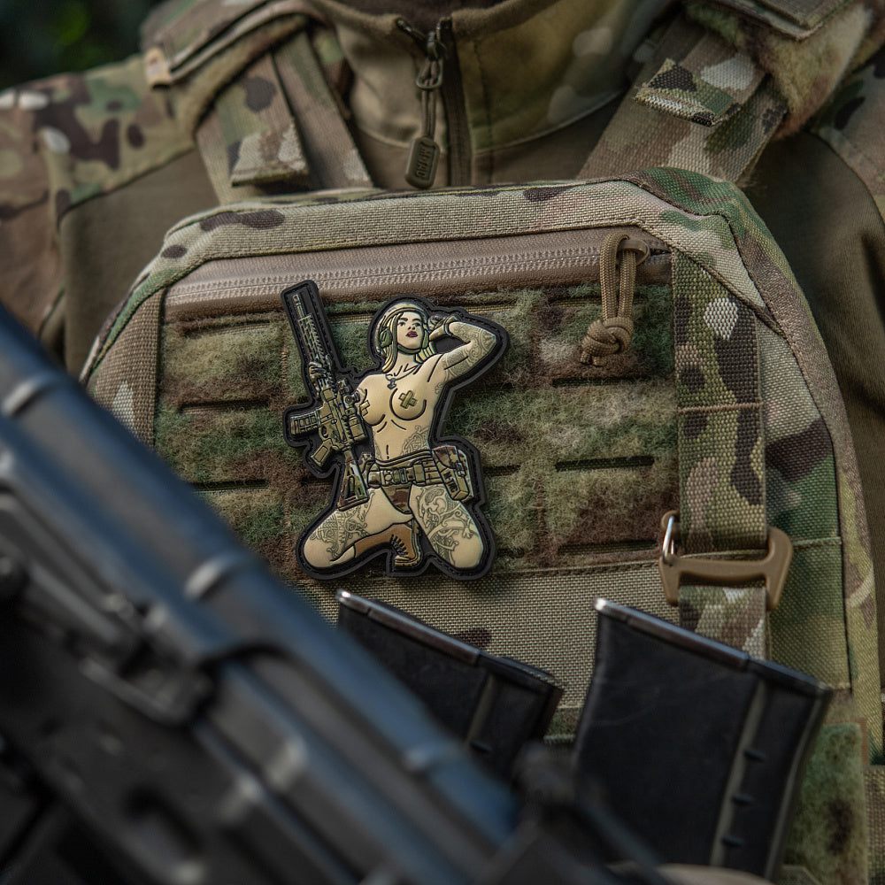 M-Tac Morale Patch Tactical Girl