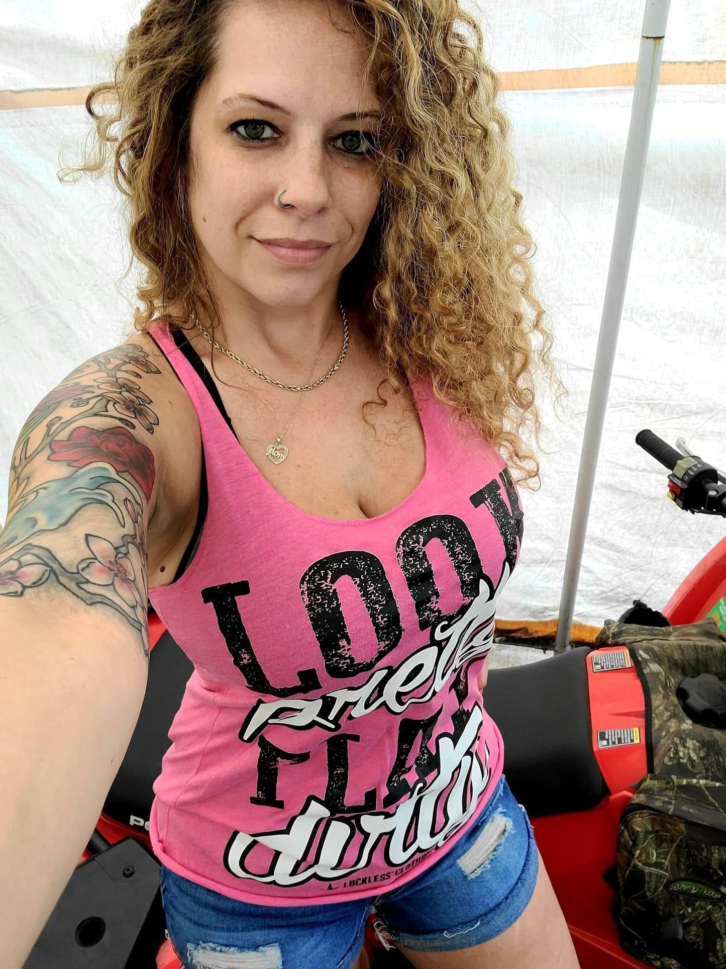 Look Pretty Play Dirty Tank (Multiple Colors)