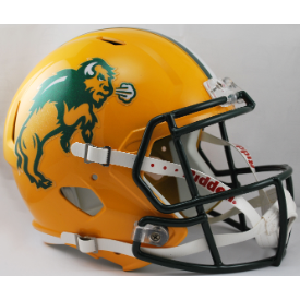 North Dakota State Bison Full Size Speed Replica Football Helmet NCAA