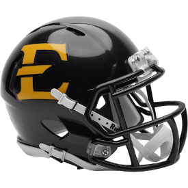 East Tennessee State Buccaneers NCAA Mini Speed Football Helmet Blue Metallic NCAA
