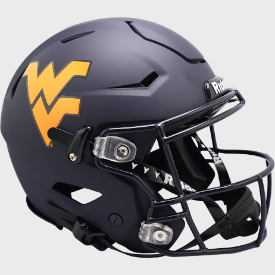 West Virginia Mountaineers Full Size SpeedFlex Authentic Helmet - NCAA
