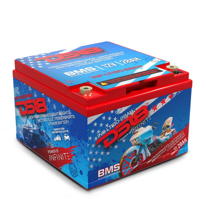 INF-LTI30-28AH INFINITE 28 AH Lithium Battery YTX30 Large Case With BMS - Perfect for Motorcycles