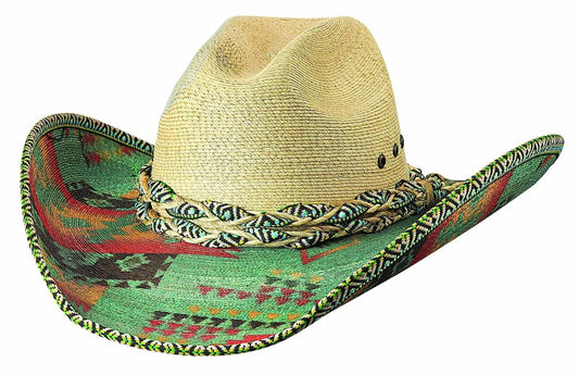 Bullhide Jeopardy - Mexican Palm Straw Cowboy Hat