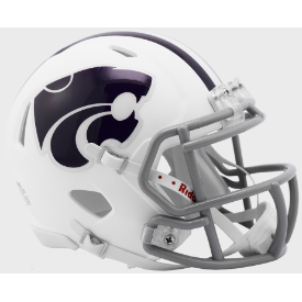 Kansas State Wildcats NCAA Mini Speed Football Helmet White - NCAA