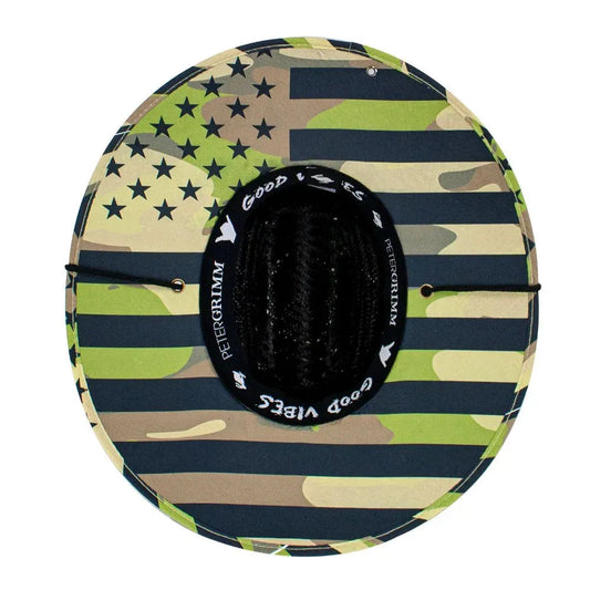 Peter Grimm Liberty - Rush Straw Lifeguard Hat