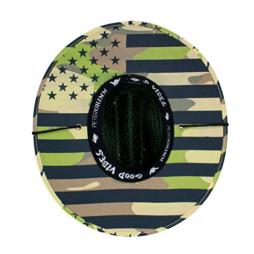 Peter Grimm Liberty - Rush Straw Lifeguard Hat