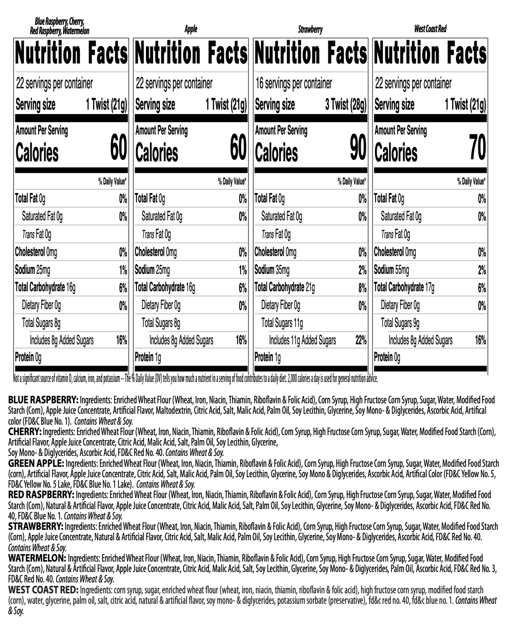 Mixed Licorice Bites