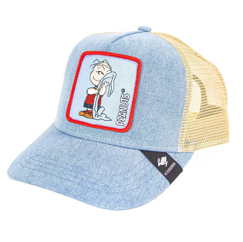 Peter Grimm Peanuts Linus (Denim) - Trucker Cap