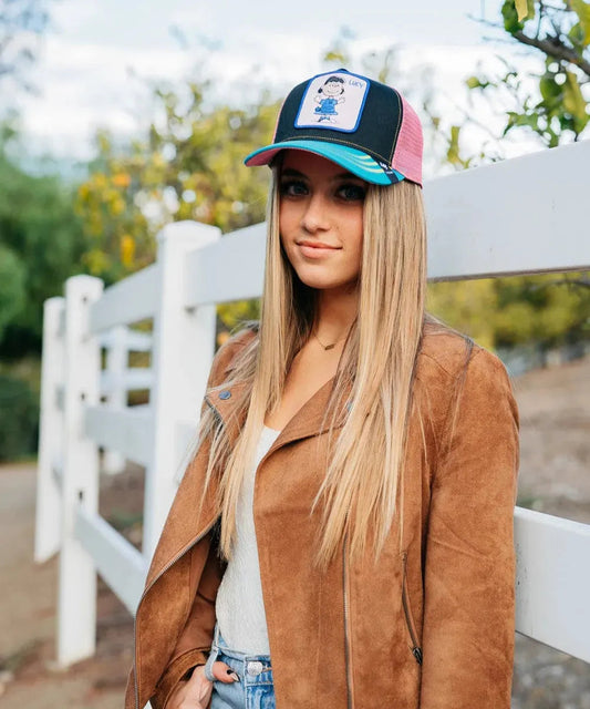 Peter Grimm Peanuts Lucy (Pink) - Trucker Cap