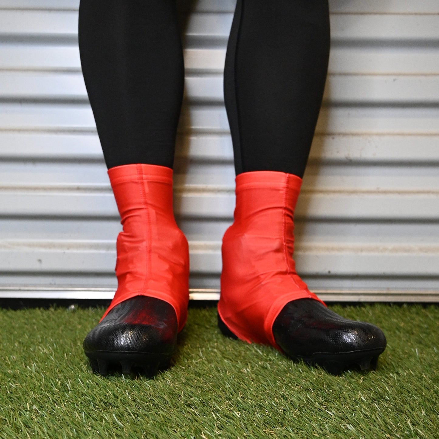 Red Cleat Covers (Spats)