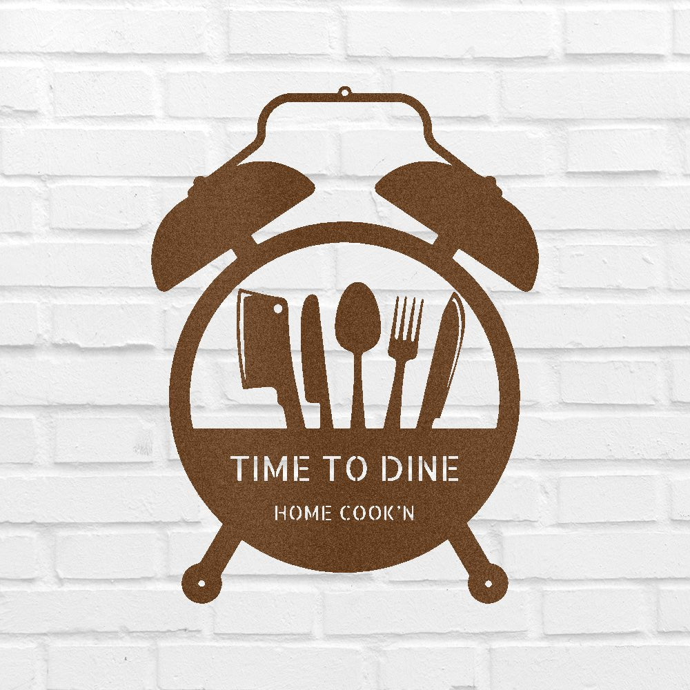 Food Time Personalized Gifts - Custom Metal Sign