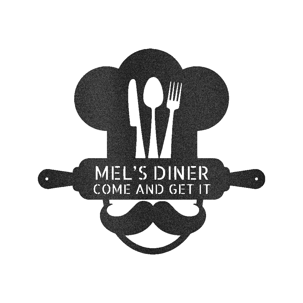 Home Chef Personalized Gifts - Custom Metal Sign