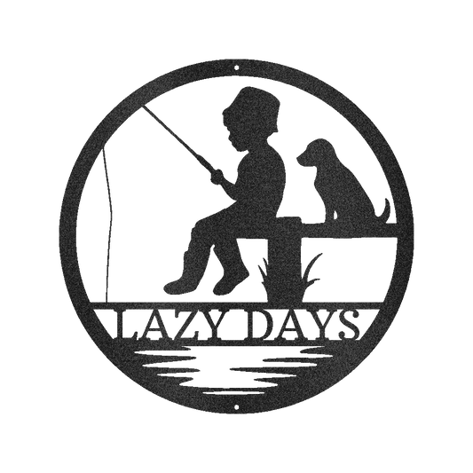 Little Fisher Personalized Gifts - Custom Metal Sign