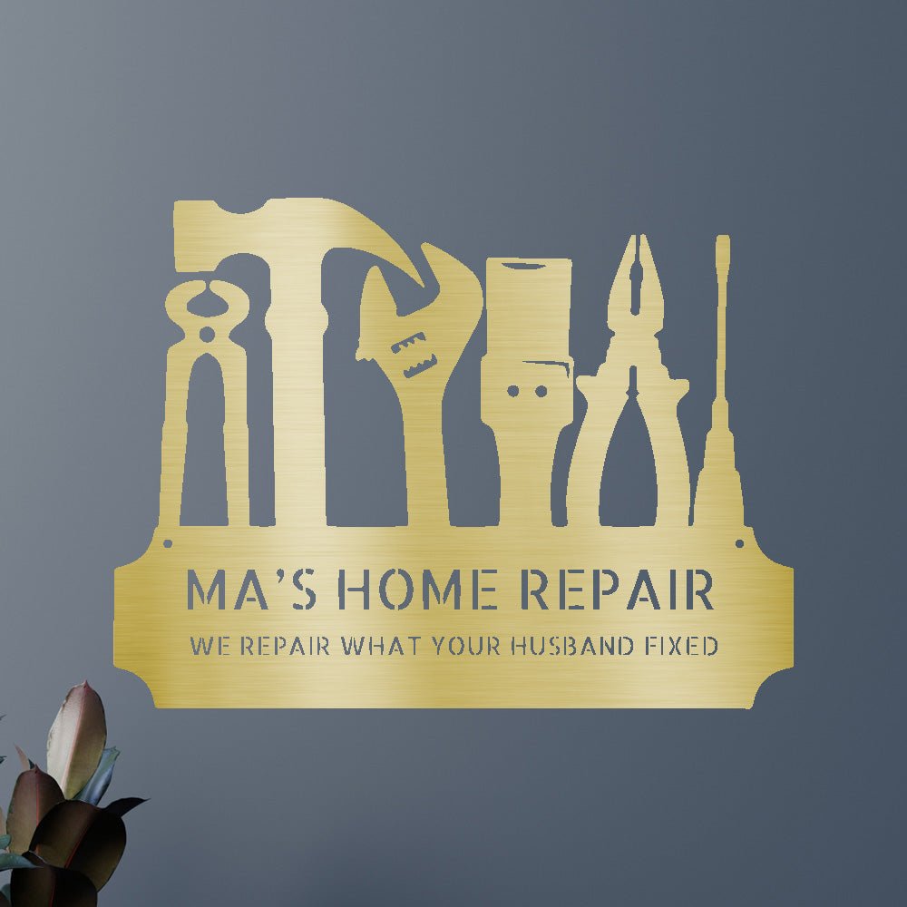 Tool Time Personalized Gifts - Custom Metal Sign