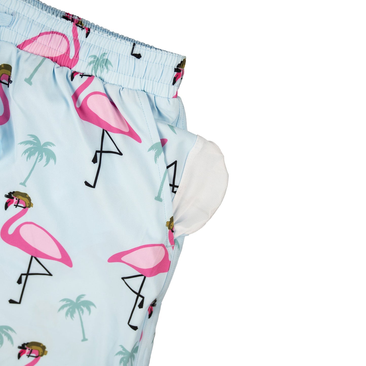 Swim Trunks - Flamingo Team Six