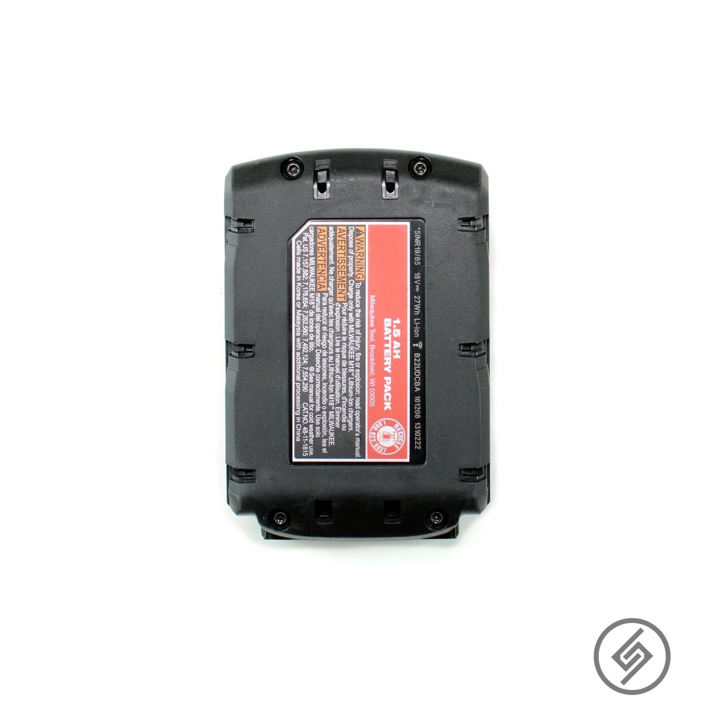 Milwaukee M18 Battery Mount (1x)