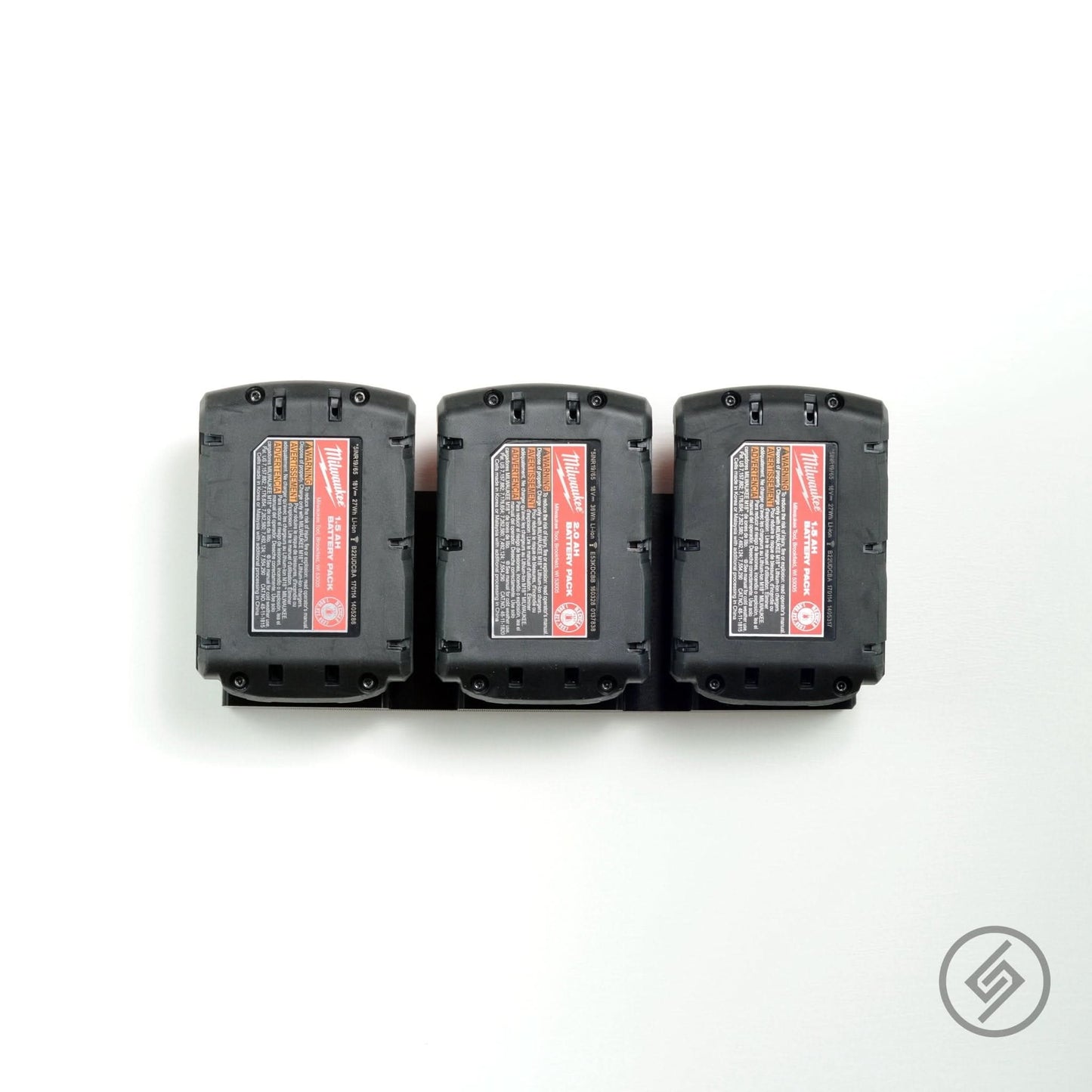 Milwaukee M18 Battery Mount (3x)