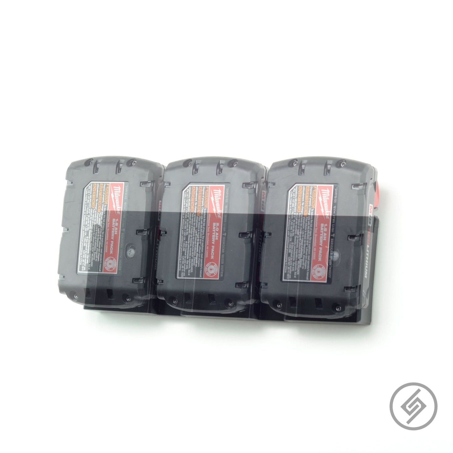 Milwaukee M18 Battery Mount (3x)