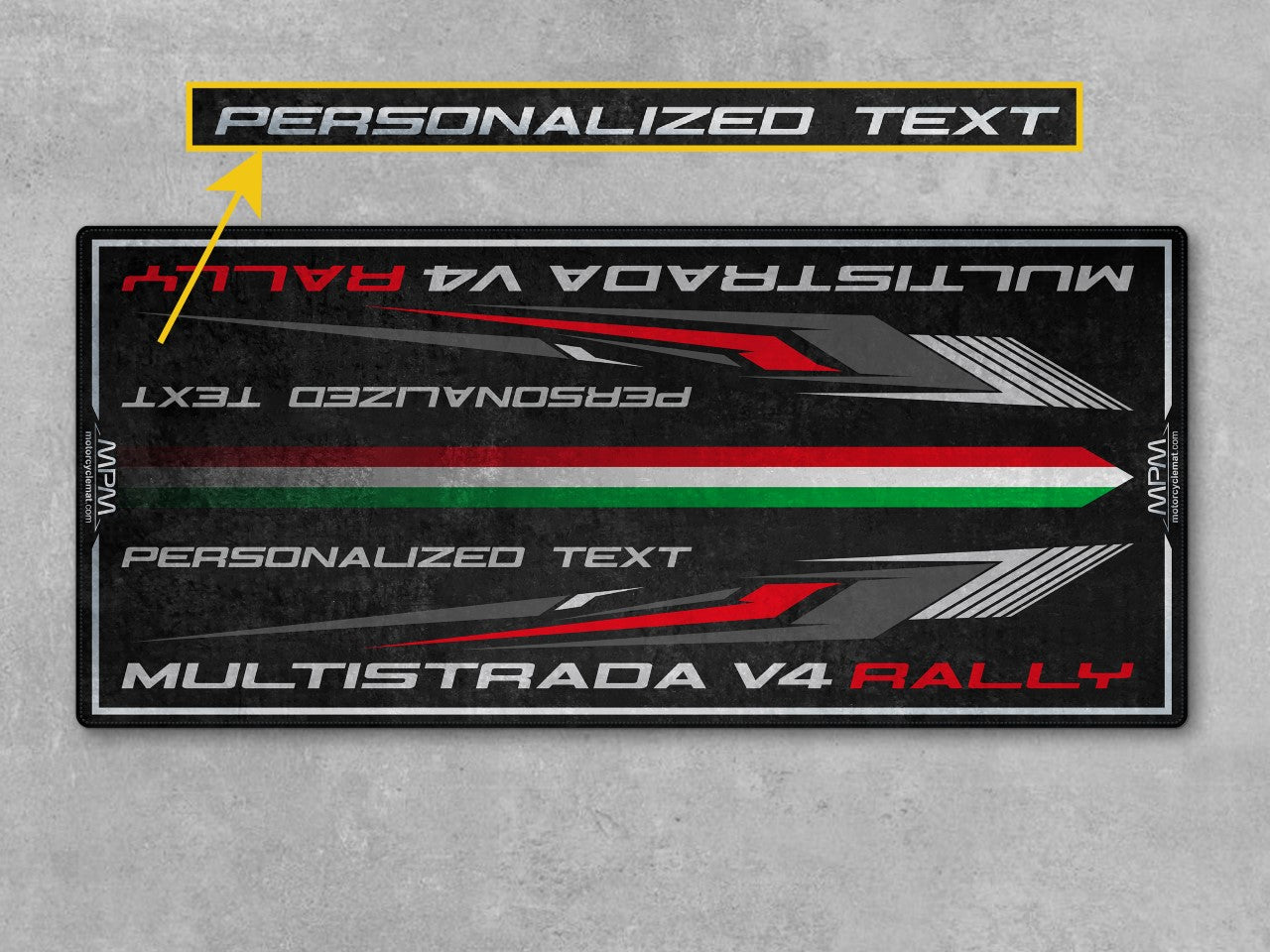 MPM Motorcycle Mat for Ducati Multistrada V4 Rally - MM4111