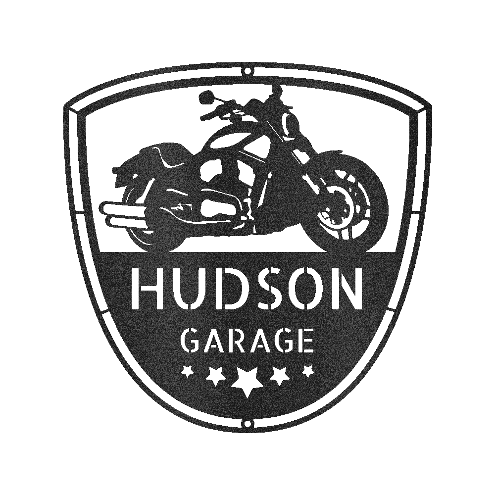 Motorcycle Name Personalized Gifts - Custom Metal Sign