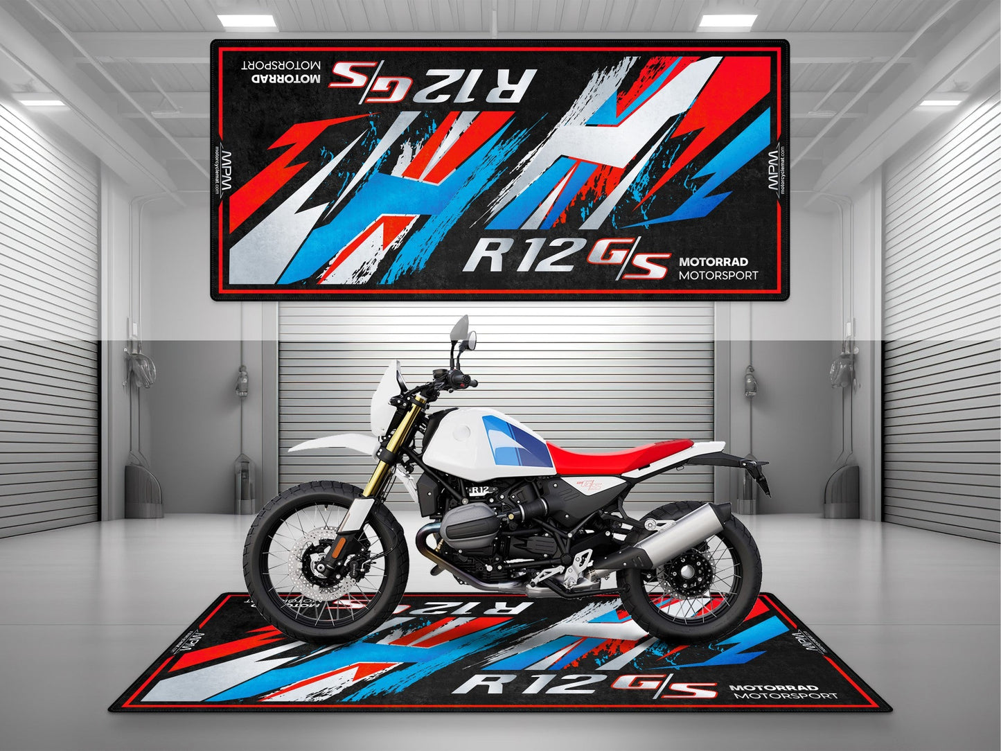 MPM Motorcycle Mat for BMW R12 G/S - MM4192