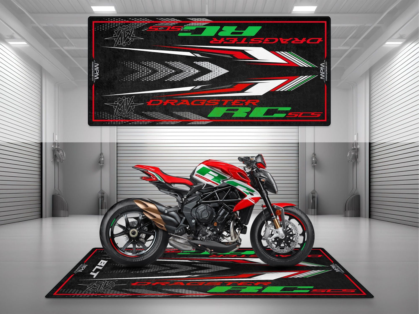 MPM Motorcycle Mat for MV Agusta Dragster RC - MM4265