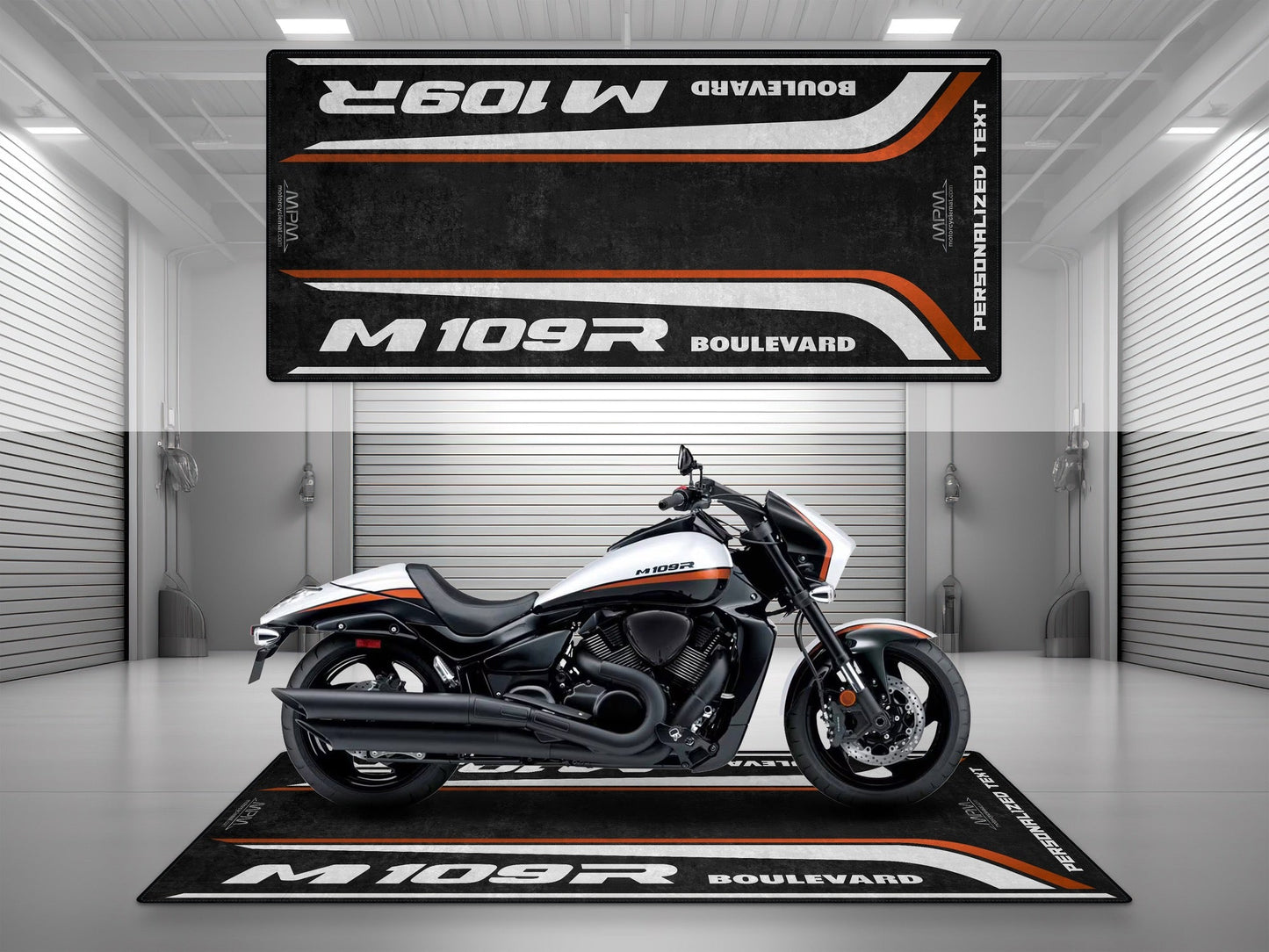 MPM Motorcycle Mat for Suzuki Boulevard M109R - MM7366
