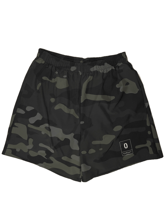 Multi Black Training Shorts