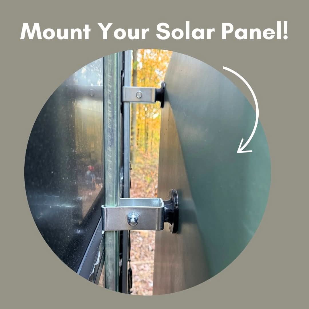 No Drill Solar Panel Mounting Plate