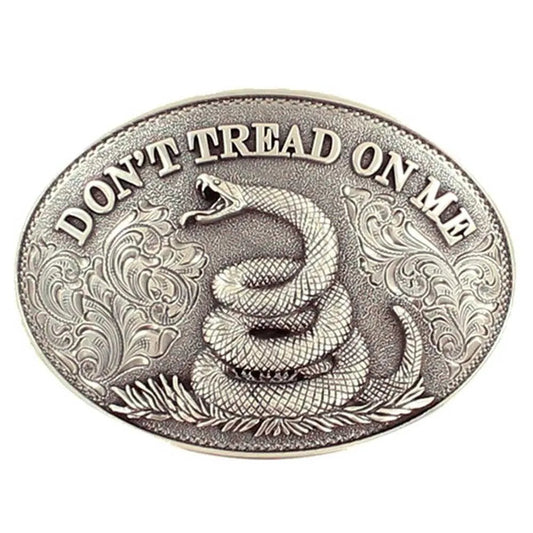 Nocona Don't Tread On Me - Belt Buckle