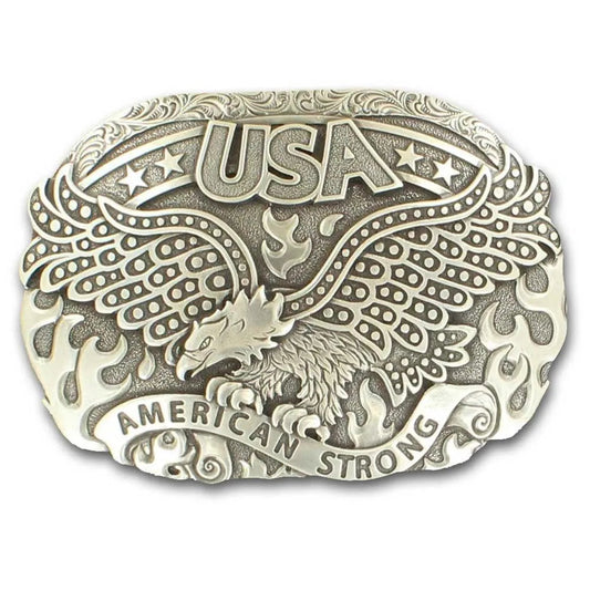 Nocona American Strong USA Eagle - Belt Buckle