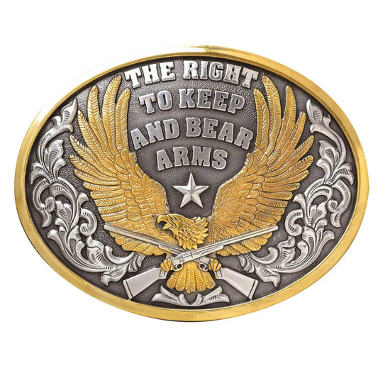 Nocona Right To Bear Arms - Belt Buckle