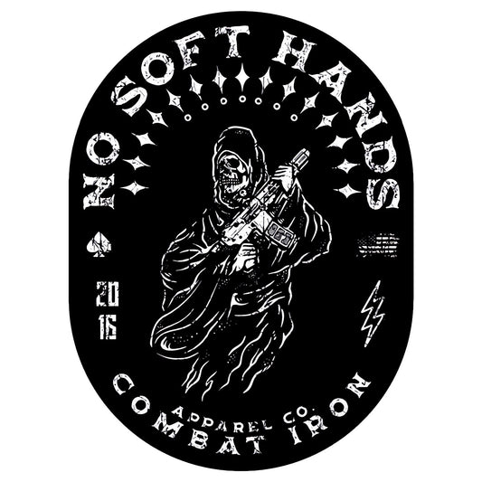 No Soft Hands Reaper Decal