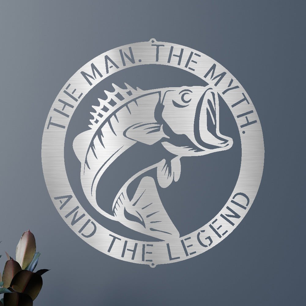 Bass Personalized Gifts - Custom Metal Sign