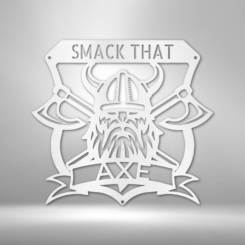 Battle Axe Plaque Personalized Gifts - Custom Metal Sign