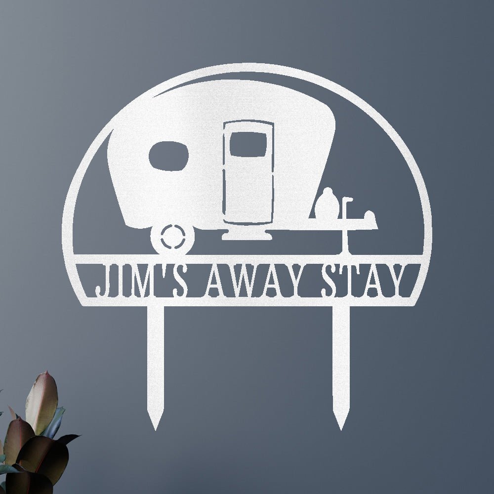 Camper Yard Personalized Gifts - Custom Metal Sign