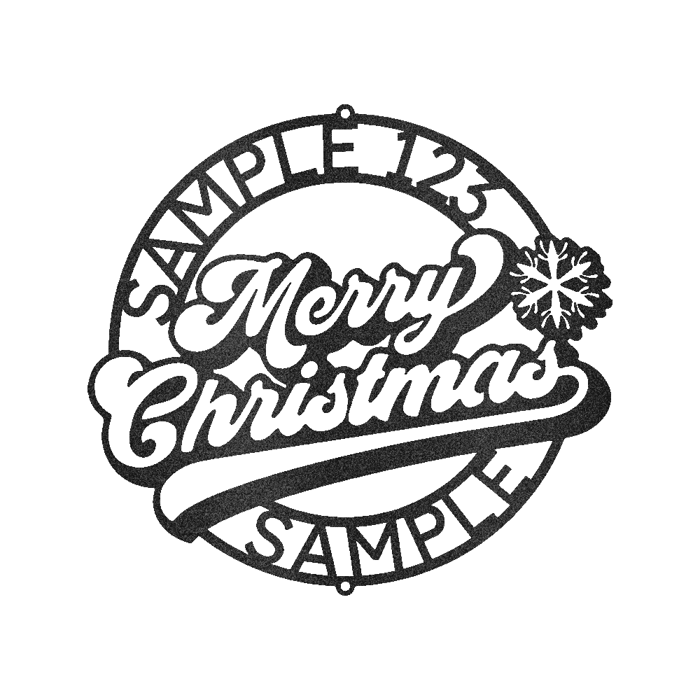 Christmas Ring Personalized Gifts - Custom Metal Sign