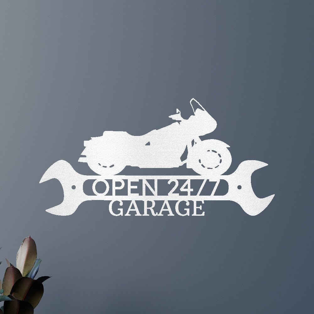 Cruiser Garage Shop Personalized Gifts - Custom Metal Sign