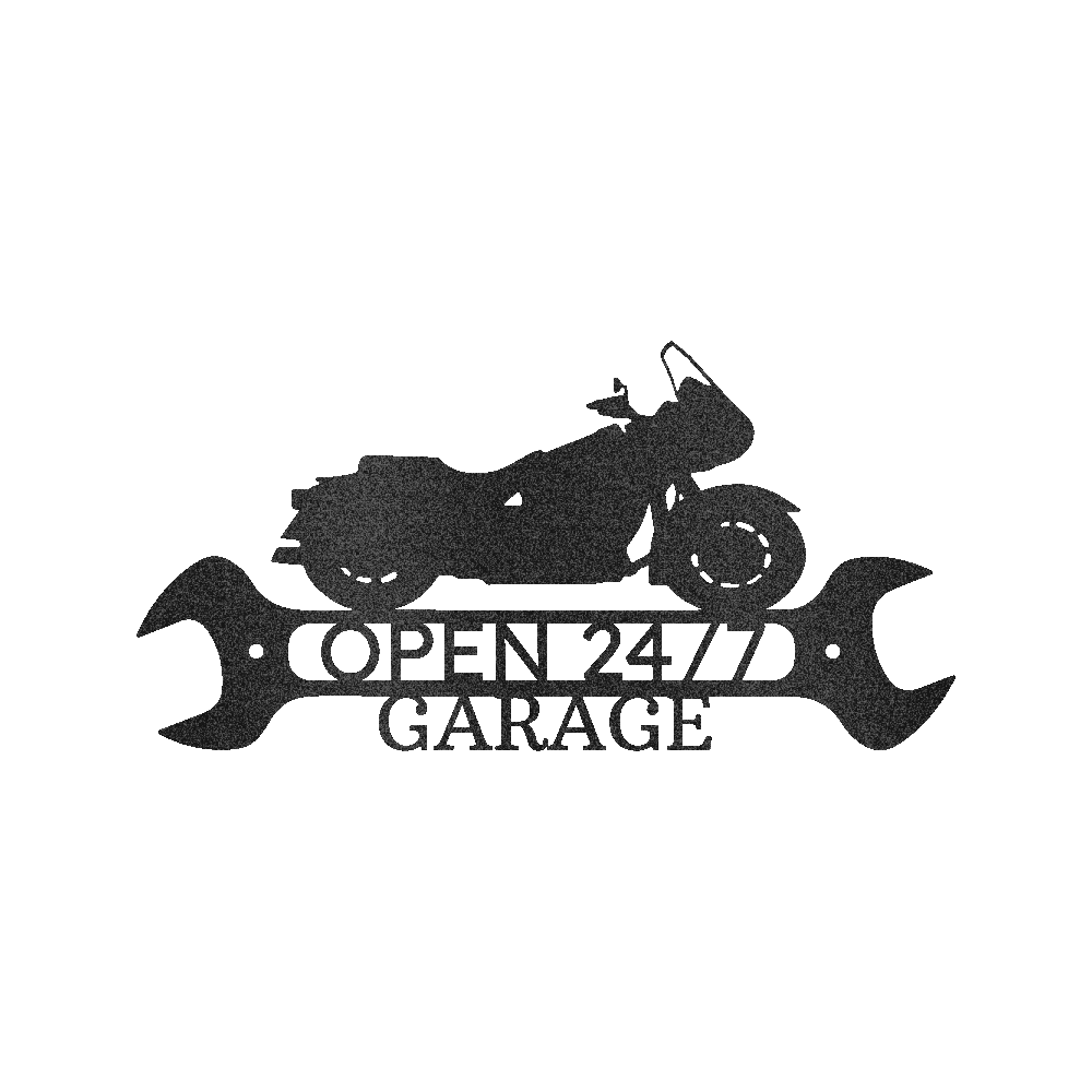 Cruiser Garage Shop Personalized Gifts - Custom Metal Sign