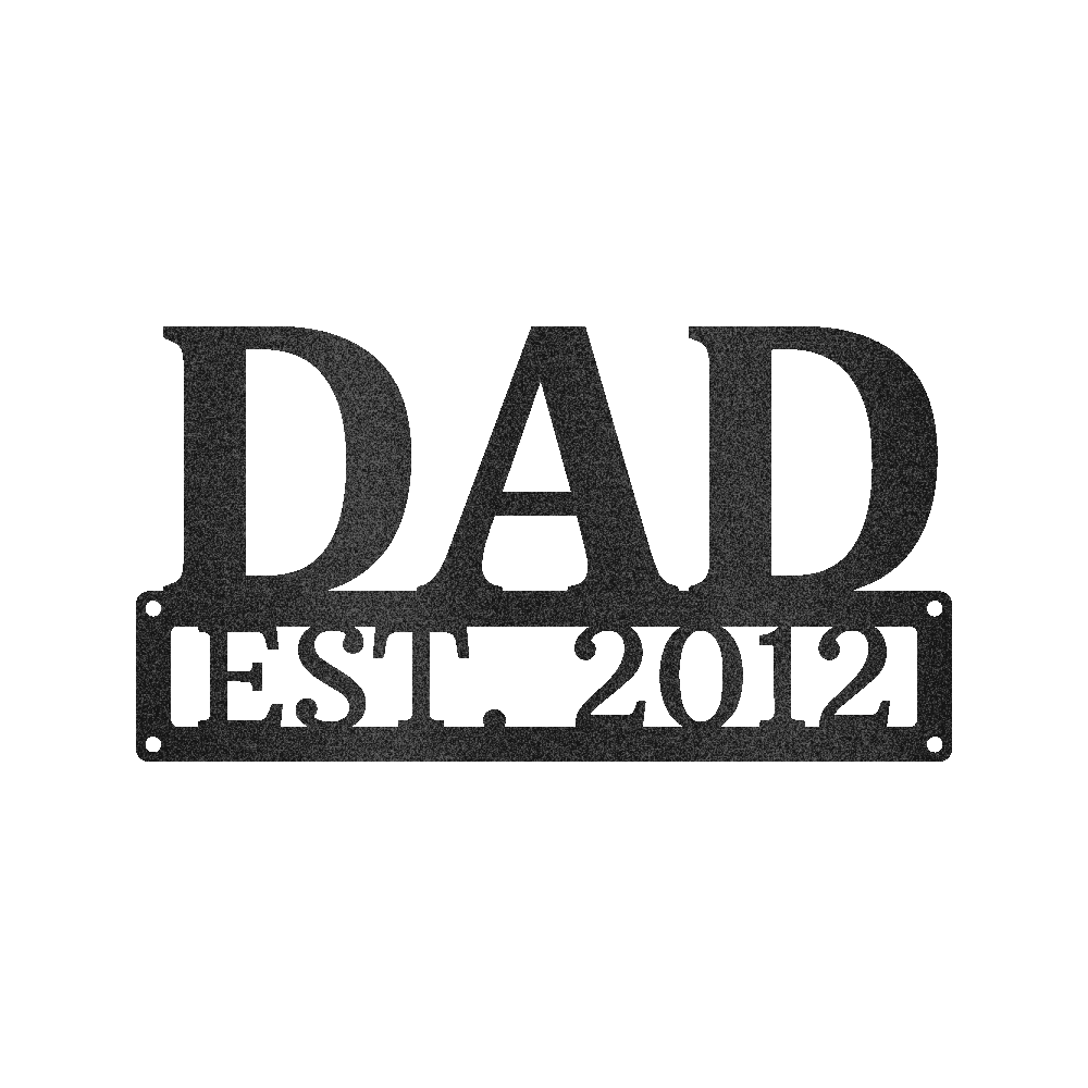 Dad Personalized Gifts - Custom Metal Sign
