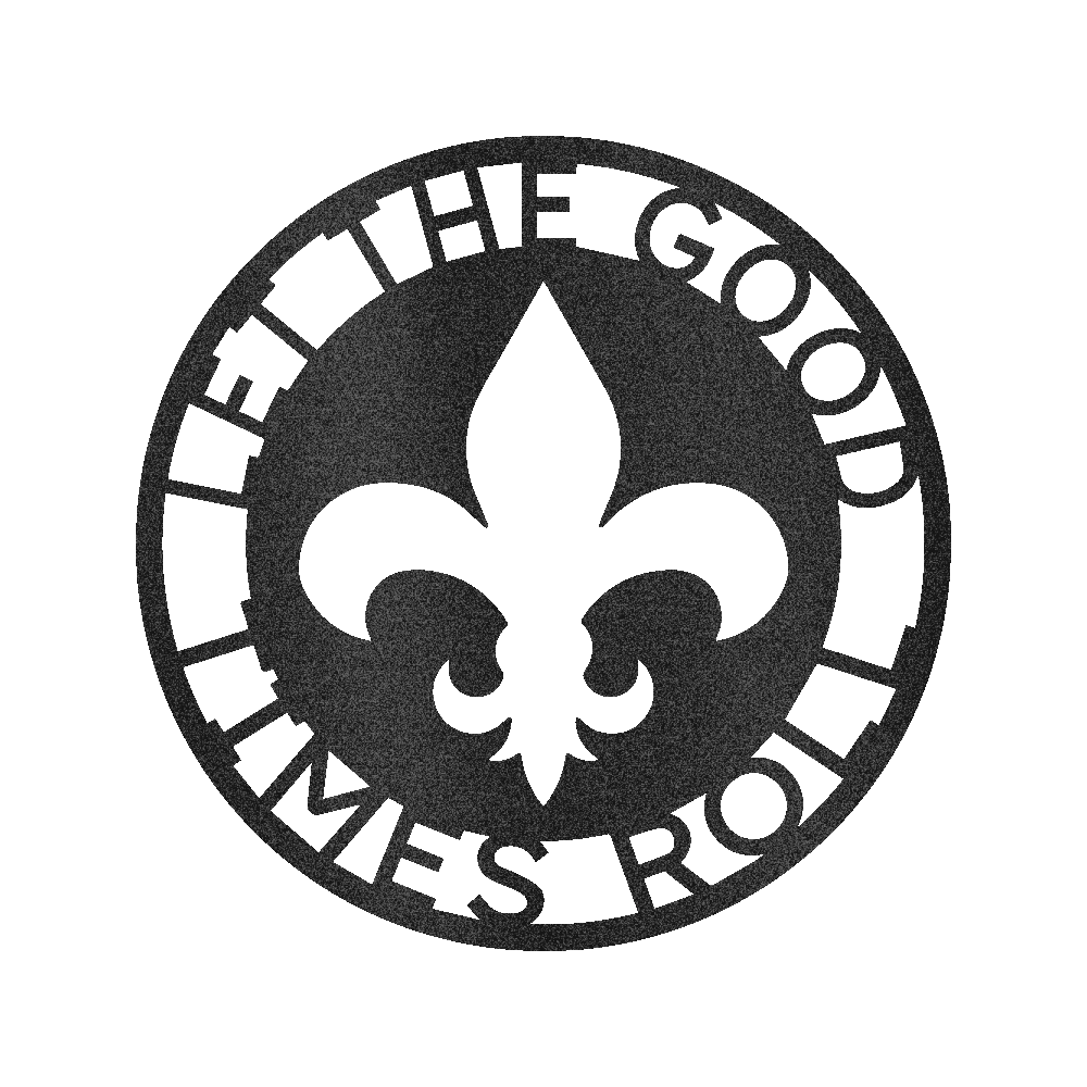 Fleur De Lis Ring Personalized Gifts - Custom Metal Sign