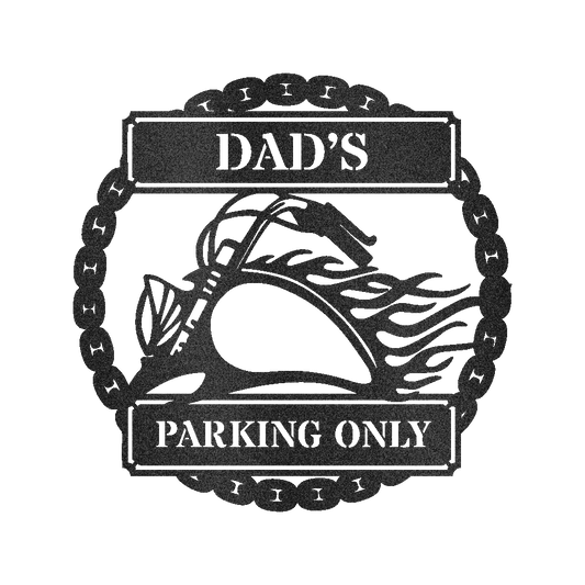 Hog Parking Plaque Personalized Gifts - Custom Metal Sign