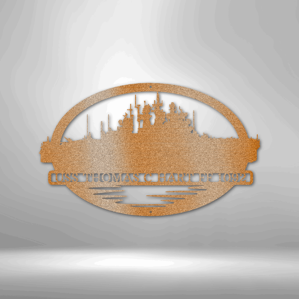 Battleship Navy SEALs Veteran - Custom Metal Sign