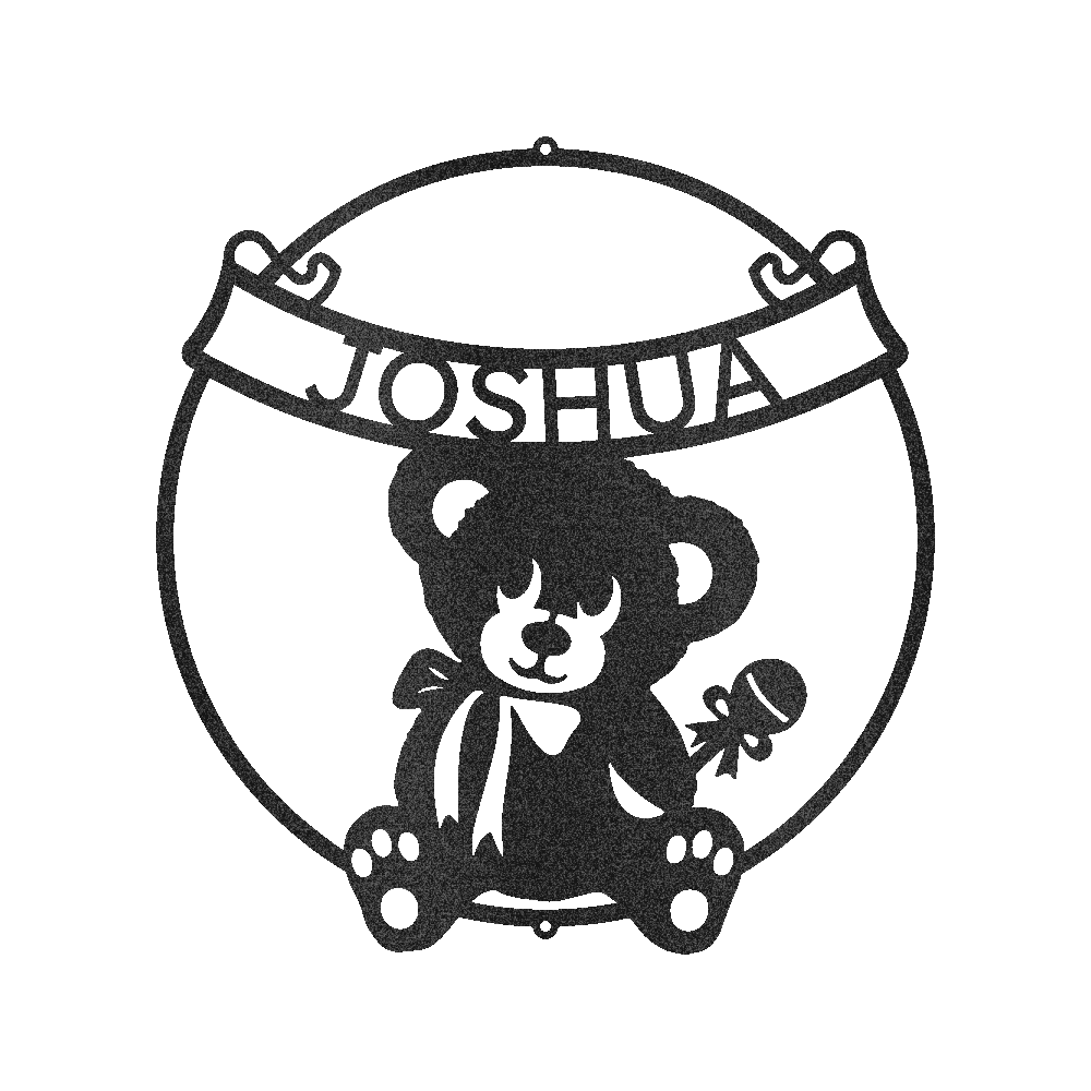 Newborn Baby Gift - Custom Metal Sign, Christmas Gift