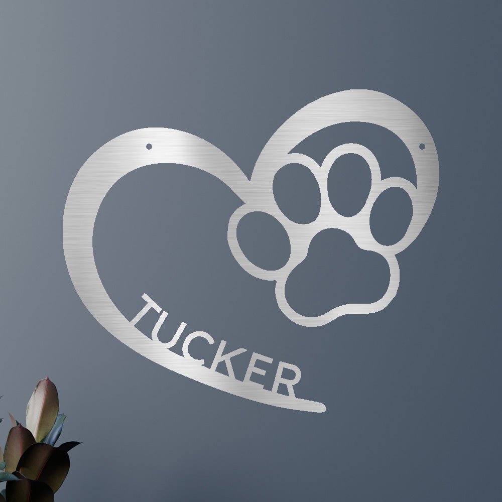 Puppy Lovers Sign - Custom Metal Sign, Gift for Dog Lovers