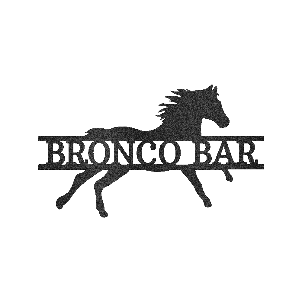 Sprinting Horse Personalized Gifts - Custom Metal Sign