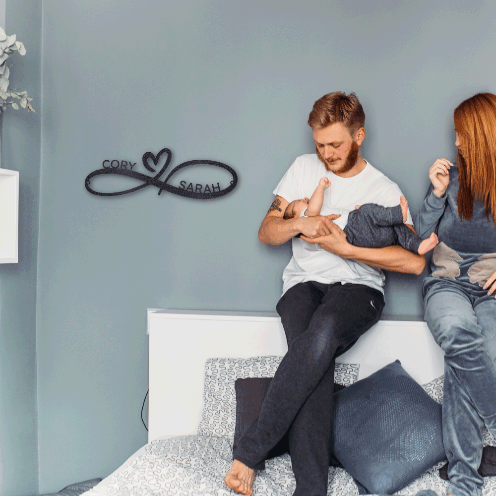 Wedding Gift Couples Personalized Gifts - Custom Metal Sign