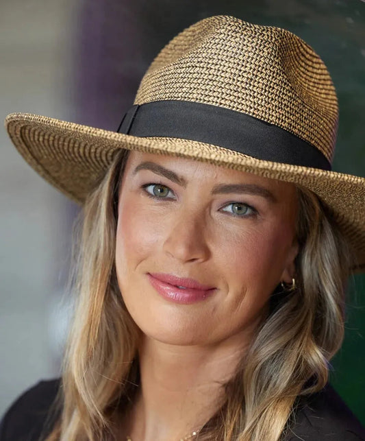 Peter Grimm Erickson - Straw Fedora Hat